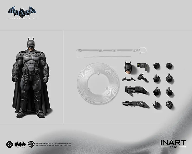 INART MAG-G0003 1/12 Batman Arkham Origins modelo de figura de acción masculina de colección