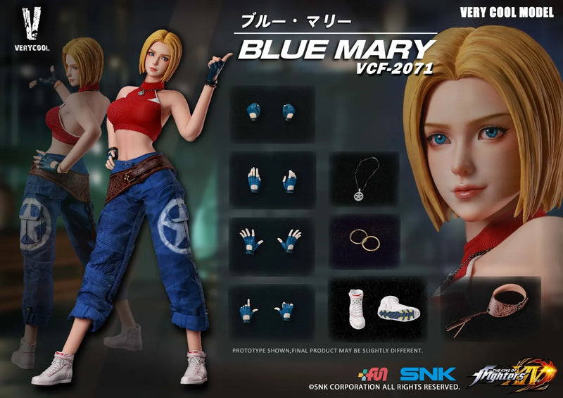 Presale VERYCOOL VCF-2071 1/6 The King of Fighters XIV Blue Marry Action Figure