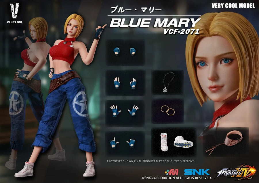 Preventa VERYCOOL VCF-2071 1/6 The King of Fighters XIV Blue Marry figura de acción