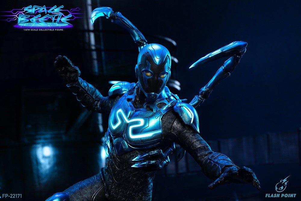 Flash Point Studio FP-22171 1/6 Blue Steel Beetle Collectible Action Figure Toy