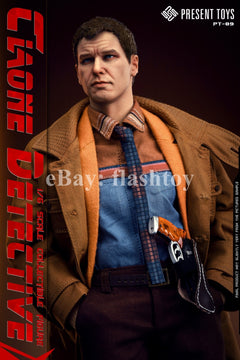 Preventa PRESENT TOYS PT-sp89 1/6 Clone Detective Rick Deckard figura de acción