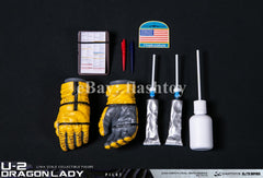 Preventa DAMTOYS 78110 1/6 U-2 Dragon Lady Pilot 12" figura de acción masculina de colección