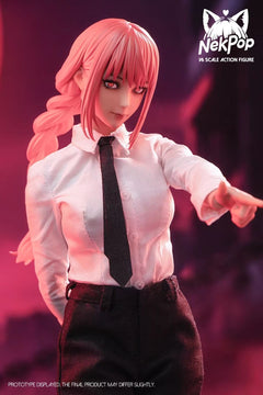 NekPop Studio NEK001 1/6 Chainsaw Man Makima figura de acción femenina de colección