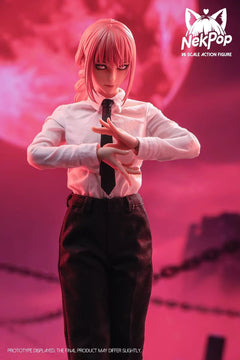 NekPop Studio NEK001 1/6 Chainsaw Man Makima figura de acción femenina de colección