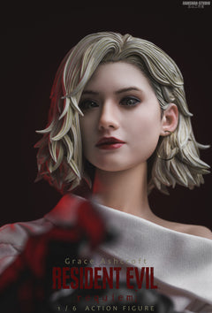 Preventa JIANSHAN STUDIO 1/6 Resident Zombie Evil Crisis Grace figura de acción