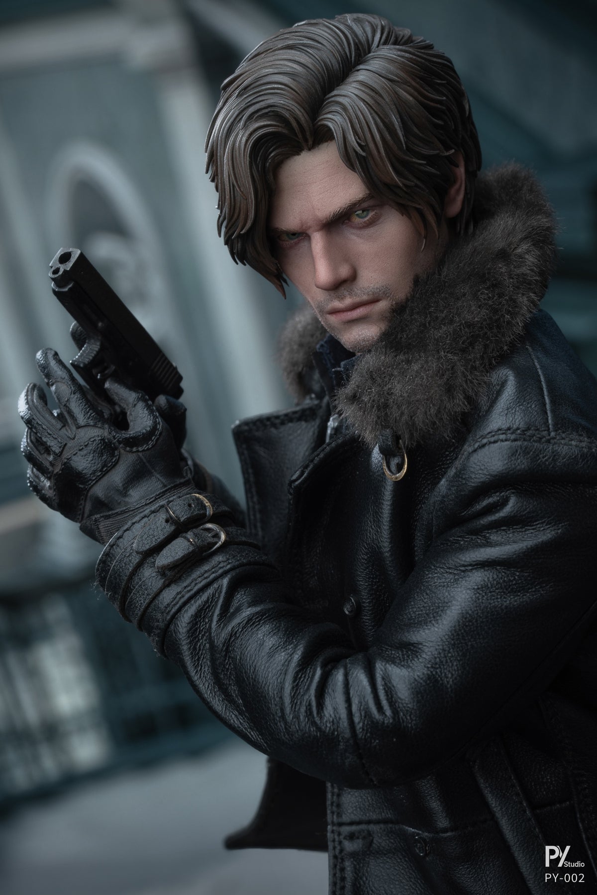 Preventa PY Studio PY002 1/6 Resident Zombie Evil Crisis Agent Leon figura de acción