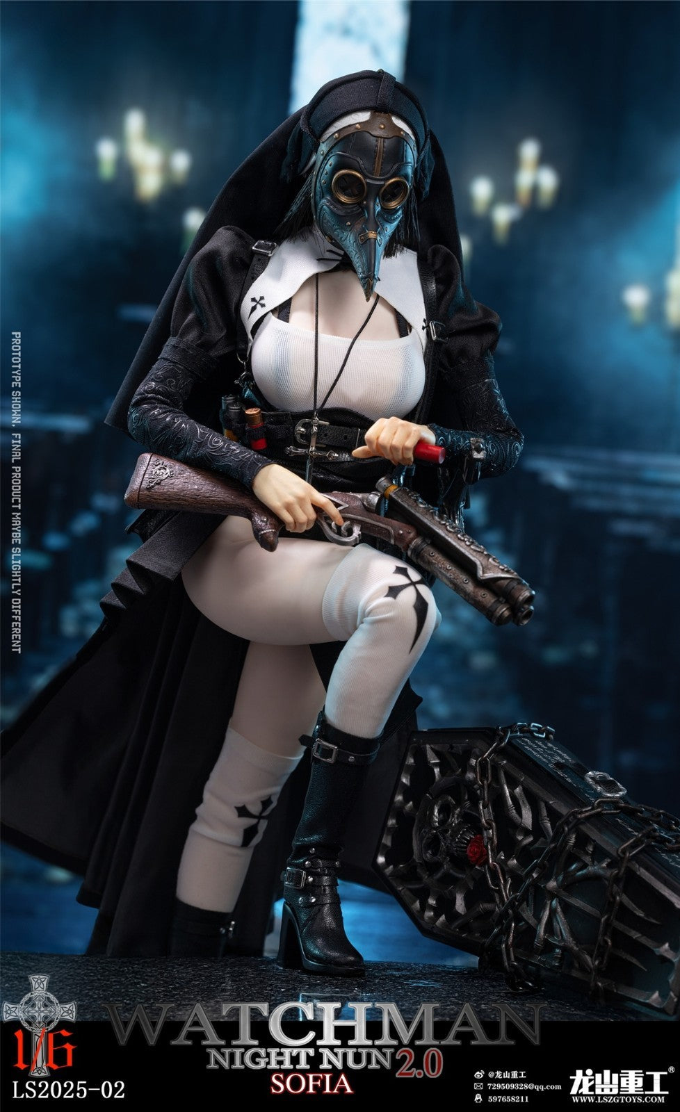 Longshan LS2025-02A 1/6 Redemption of the Night Sophia 2.0 Figure Deluxe Ver.
