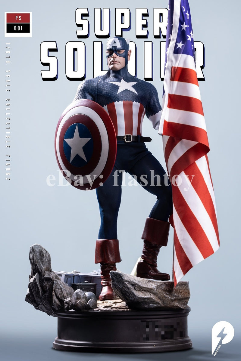 Presale Power Studio PS001 1/6 Super Soldier Collectible Action Figure Model Toy