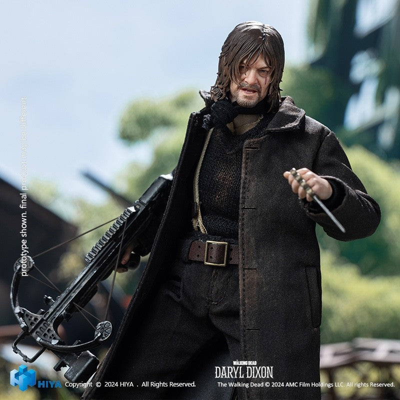 HIYA ESW0310 1/12 The Walking Dead Daryl Dixon modelo de figura de acción de colección
