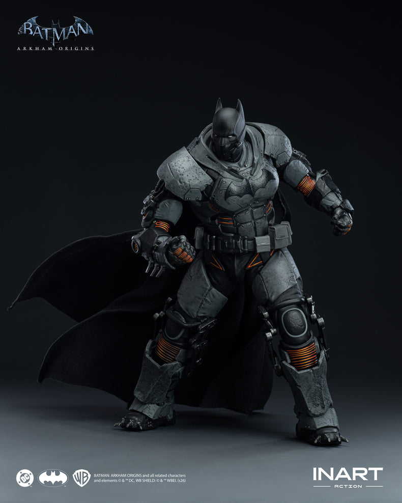 Presale INART MAG G0013 1/12 Batman Arkham Origins Batman Thermal Armor Figure