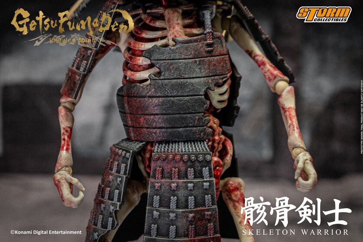 Storm Toys GFUD03 1/12 GetsuFumaDen Undying Moon Skeleton Warrior Action Figure