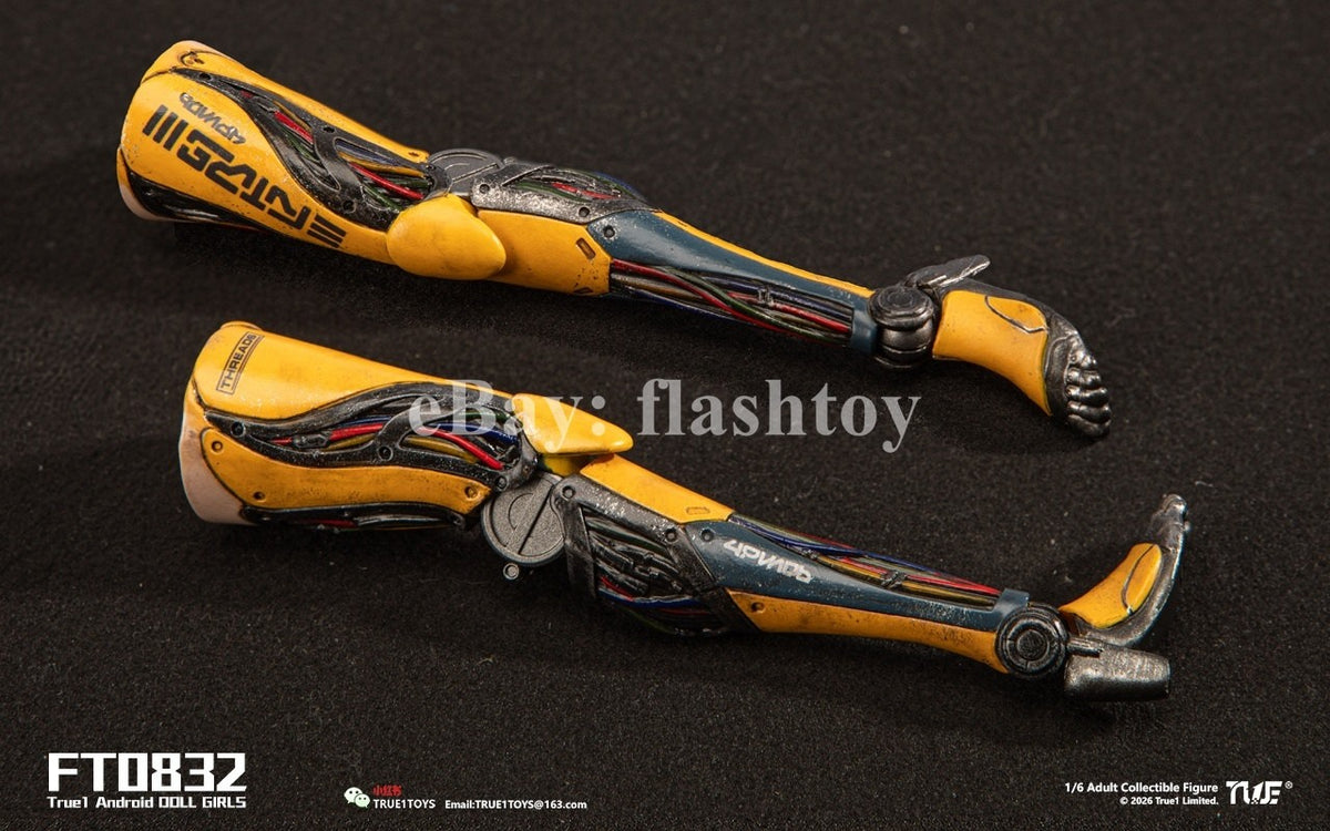 Presale True1Toys FT0832 1/6 Android Bill White Hair Female Action Figure Toy