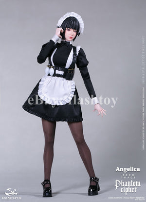 Presale DAMTOYS GLC01 1/6 Phantom Cipher Zero Trace  Angelica Action Figure Toy