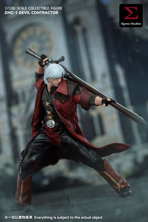 Presale Sigma DMC-1 1/12 The Devil Crimson Dante May Cry Action Figure Model Toy