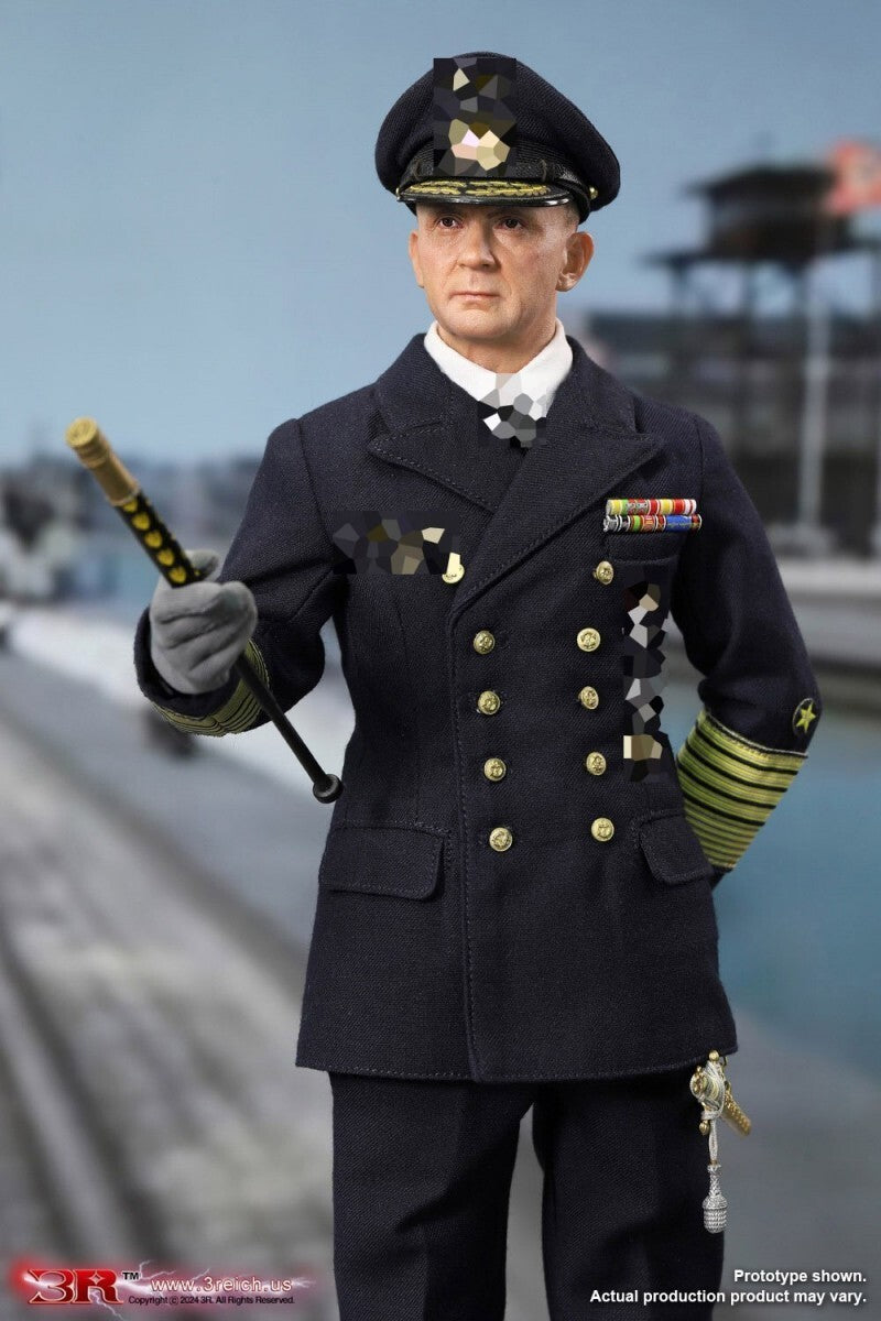 3R GM654 1/6 WWII German Navy Vice Admiral Karl Doenitz Action Figure Model Toy