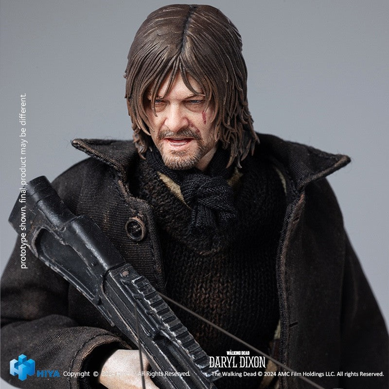 HIYA ESW0310 1/12 The Walking Dead Daryl Dixon modelo de figura de acción de colección