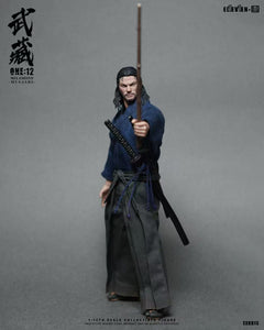 Presale ELEVEN EXK015 1/12 Miyamoto Musashi Collectible Action Figure Model Toy