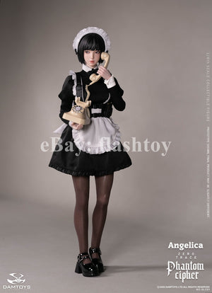 Presale DAMTOYS GLC01 1/6 Phantom Cipher Zero Trace  Angelica Action Figure Toy