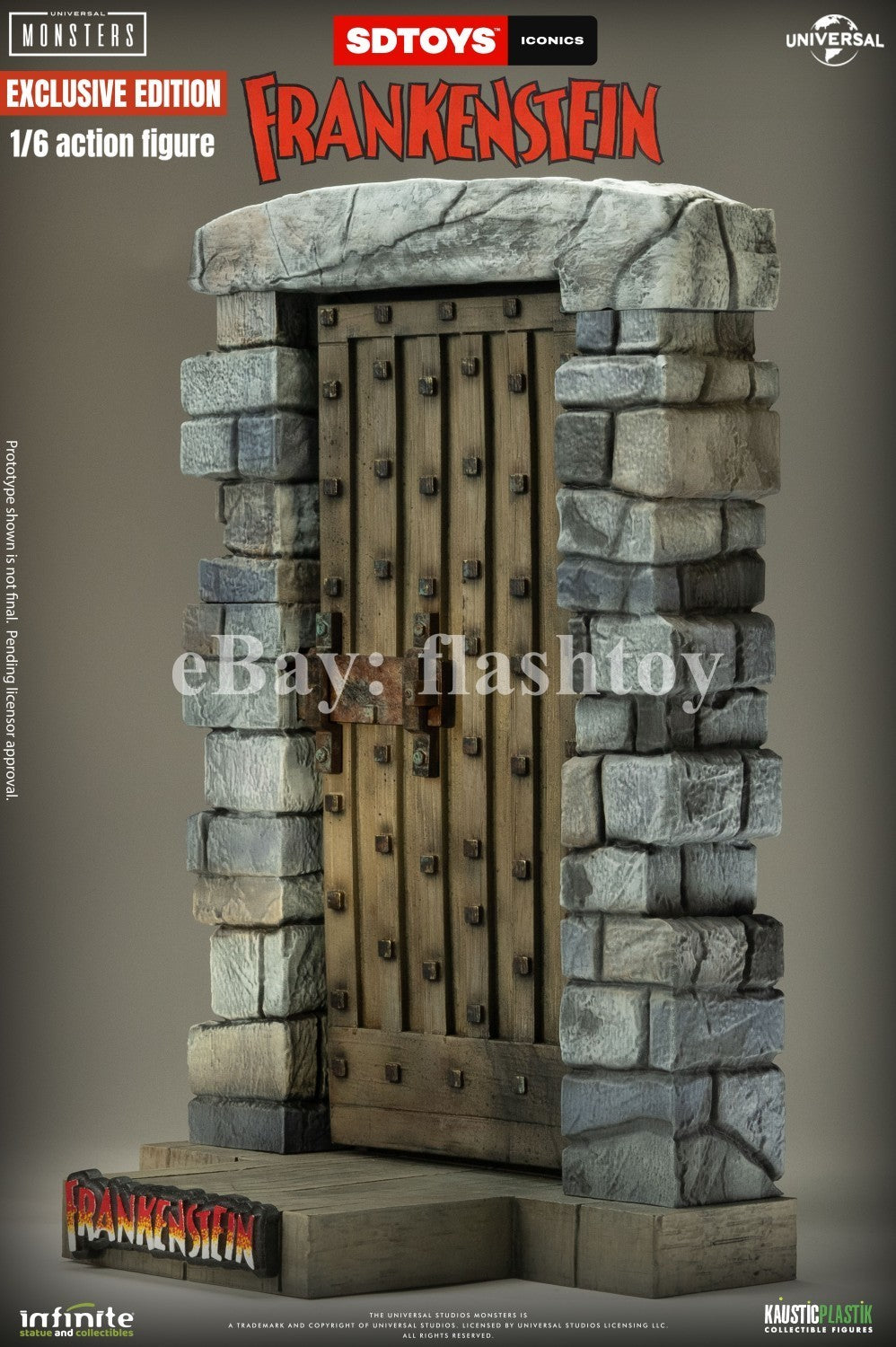 Presale Infinite Statue 1/6 Frankenstein Male Action Figure Model Deluxe Ver.