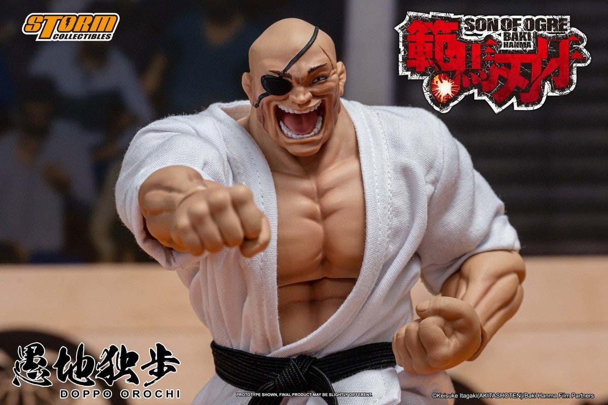 Storm Toys KIBK06 1/12 Son Of Ogre Baki Hanma Doppo Orochi Action Figure Model