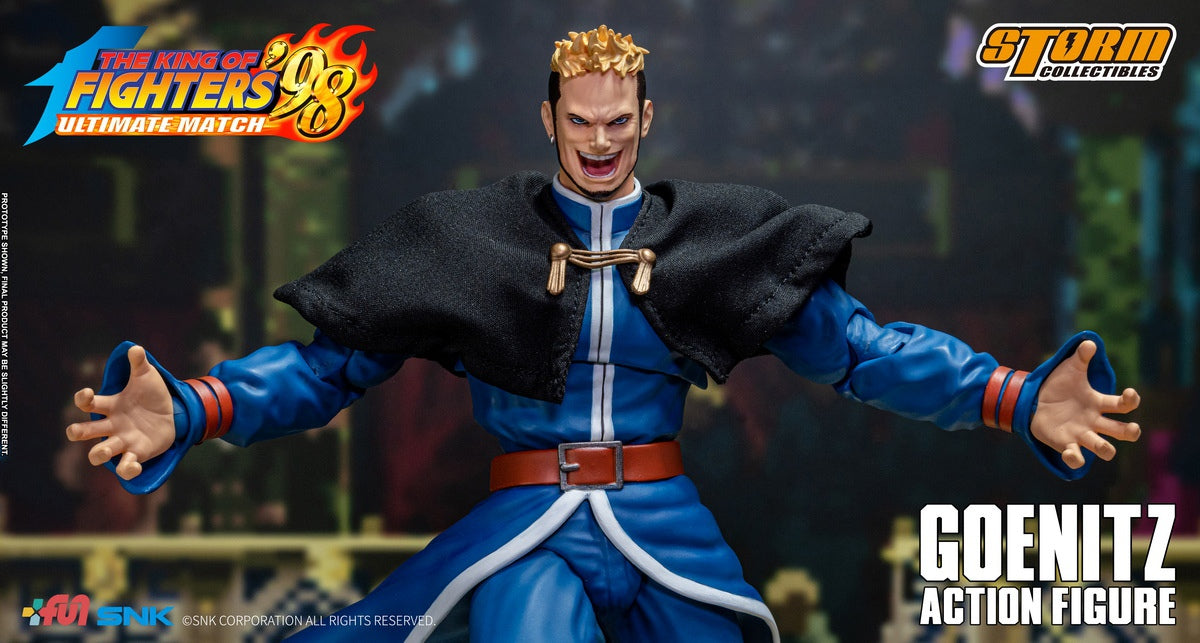 Storm Toys SKKF11 1/12 The King of Fighters GOENITZ Male Action Figure Model Toy
