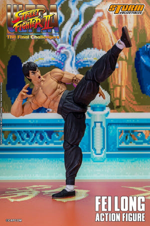 Storm Toys CPSF24 1/12 ULTRA STREET FIGHTER II FEI LONG Male Action Figure Model