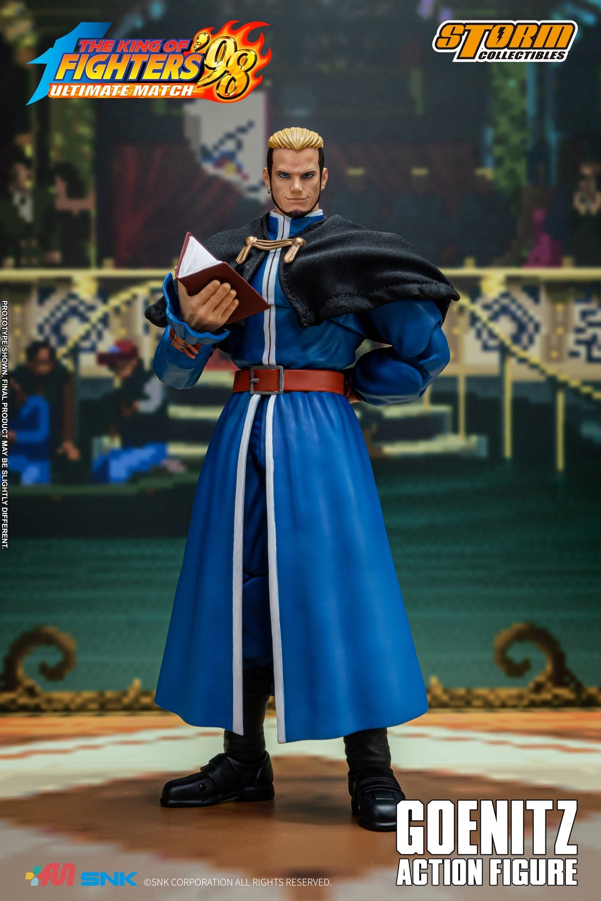 Storm Toys SKKF11 1/12 The King of Fighters GOENITZ Male Action Figure Model Toy