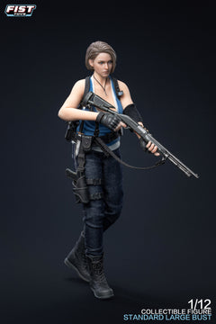 Presale Fist Toys FIST-002 1/12Resident Zombie Evil Crisis Doomsday Cop Jill Policewomen Valentine Standard Large Bust