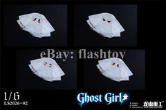 Preventa Longshan LS2026-02 1/6 Ghost Girl Luna figura de acción femenina Cosplay Ver.