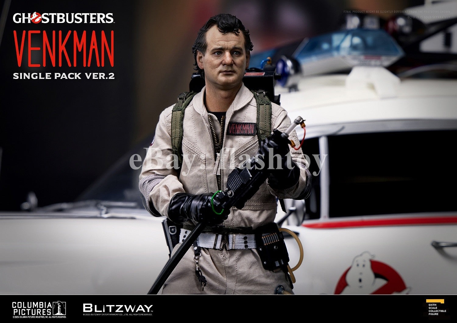 Presale BLITZWAY BW-UMS-12401 1/6 Ghostbusters Peter Venkman Action Figure Model