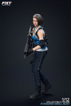 Presale Fist Toys FIST-002 1/12Resident Zombie Evil Crisis Doomsday Cop Jill Policewomen Valentine Standard Small Bust