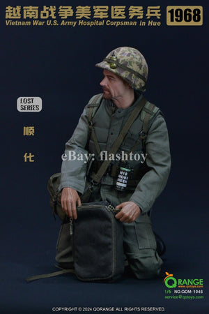 QORANGE QOTOYS QOM-1046 1/6 Vietnam War U.S. Army Hospital Corpsman Male Figure