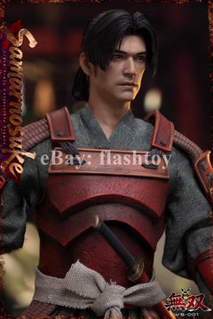 Preventa WS-001 1/6 Ghost Warrior Samanosuke Akechi figura de acción masculina de colección