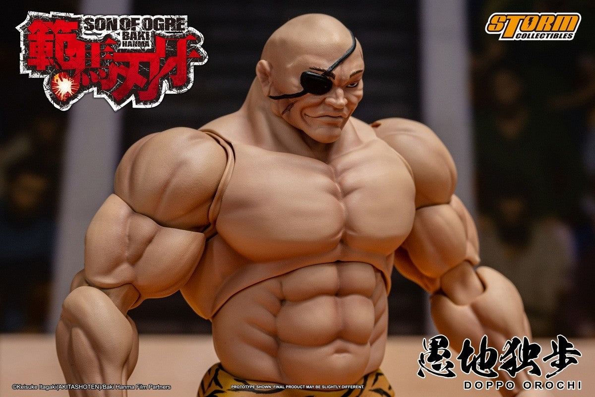 Storm Toys KIBK06 1/12 Son Of Ogre Baki Hanma Doppo Orochi Action Figure Model