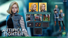 Presale DSTOYS DS-2607 1/12 Dragon Fighter Ball Android 18 Female Action Figure