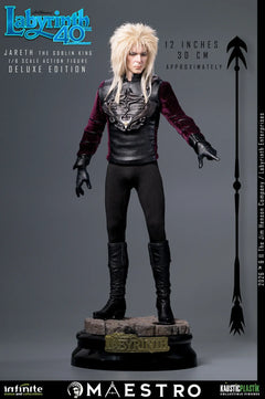 Preventa Infinite 1/6 Labyrinth Jareth the Goblin King modelo de figura de acción masculina
