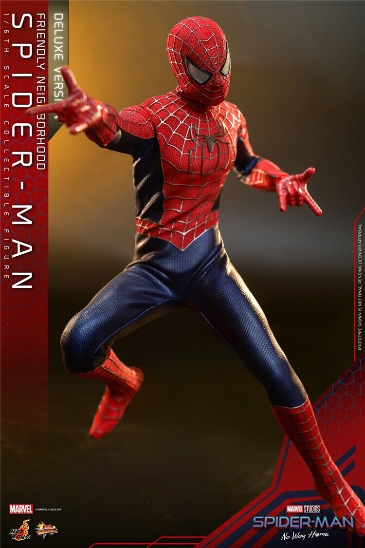 Hot Toys MMS662 1/6 Spider-Man: No Way Home Tobey Maguire 12" Figure Deluxe Ver.