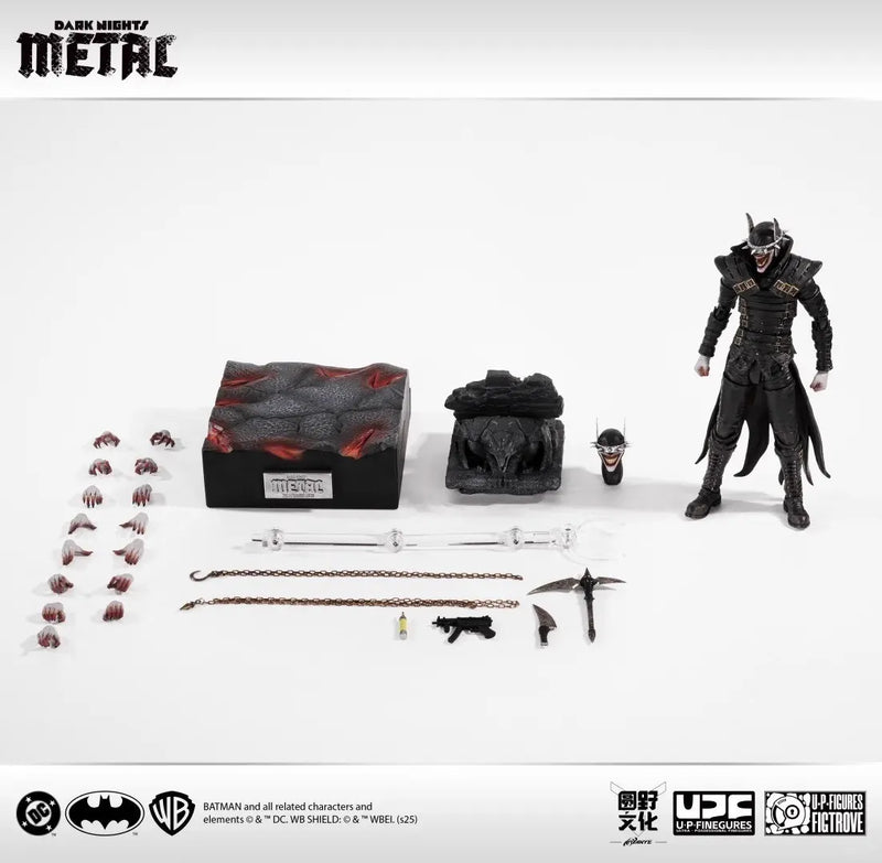 LPZZ 1/12 Dark Knight Metal The Batman Who Laughs Male Action Figure Model Toy