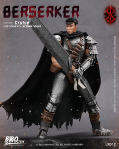 BROTOYS LR012 1/12 Berserk Guts Cruise Collectible Male Action Figure Model Toy