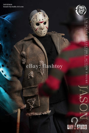 WHY STUDIO WS018 1/6 Jason 12" Collectible Male Action Figure Model Toy