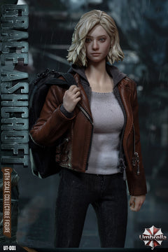 Preventa Umbrella UT-001 1/6 Resident Zombie Evil Crisis Grace figura de acción