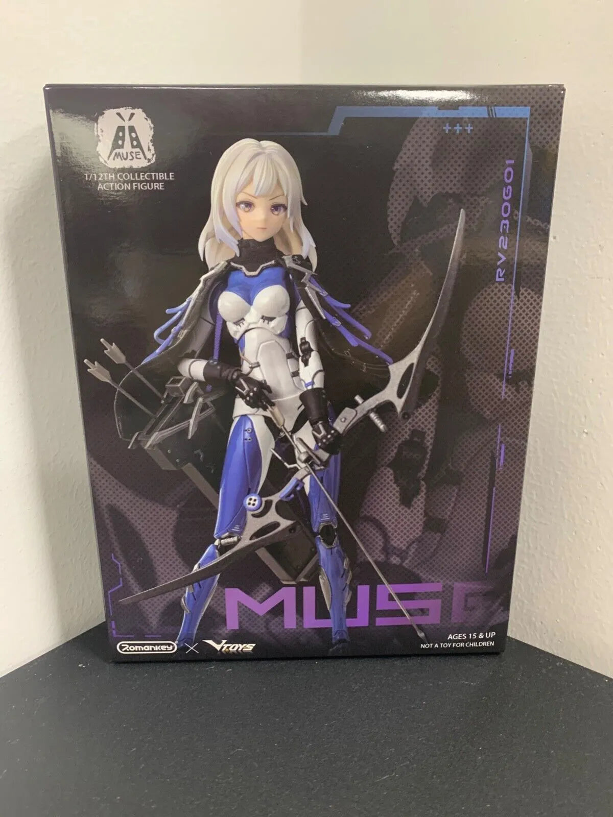 Romankey x VTOYS 1/12 MUSE 6" Female Action Figure Movable Eyes Model Toy
