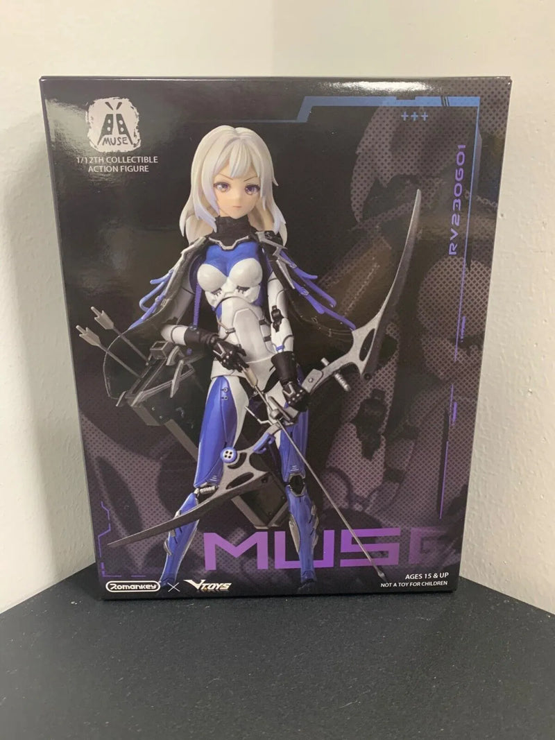 Romankey x VTOYS 1/12 MUSE 6" Female Action Figure Movable Eyes Model Toy