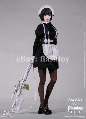 Presale DAMTOYS GLC01 1/6 Phantom Cipher Zero Trace  Angelica Action Figure Toy