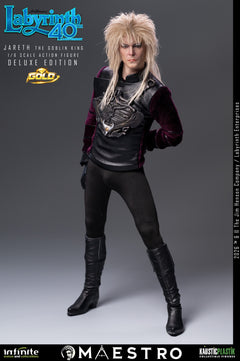 Preventa Infinite 1/6 Labyrinth Jareth the Goblin King modelo de figura de acción masculina