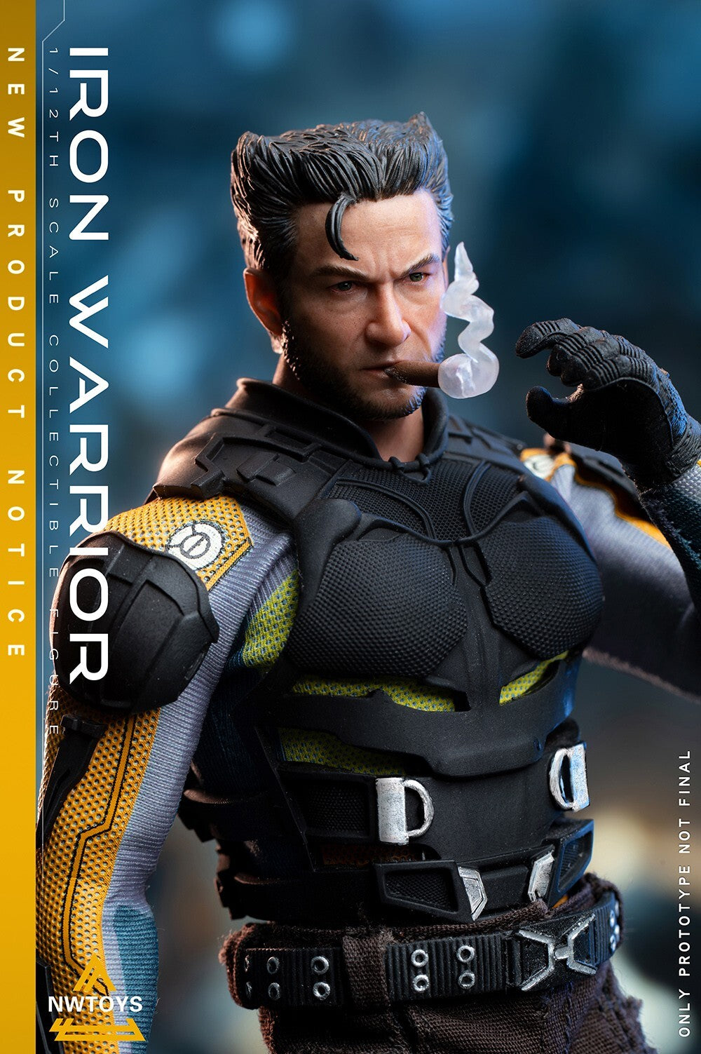 Nwtoys 1/12 Iron Warrior Logan 6" Collectible Male Action Figure Model Toy