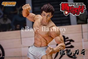 Storm Toys KIBK05 1/12 Baki Hanma Son of The Ogre Collectible Action Figure Toy