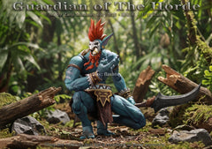 Preventa GreyKnight No.09 1/10 Guardian of The Horde Zanji Shadowspear figura de colección