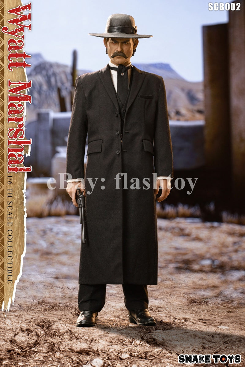 Presale SNAKE TOYS SCB02 1/6 TOMBSTONE Wyatt Marshal 12" Action Figure Model Toy