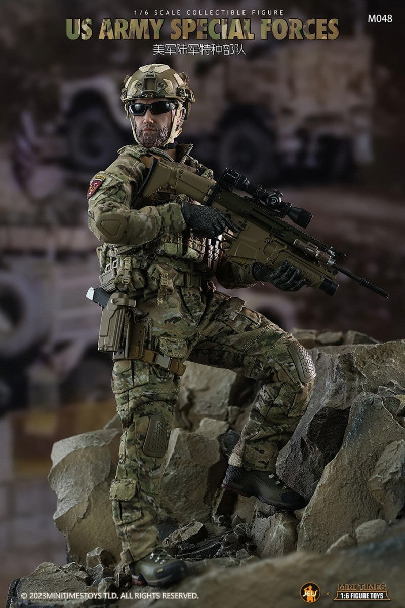 Mini Times Toys M048 1/6 US Army Special Forces Soldier modelo de figura de acción masculina